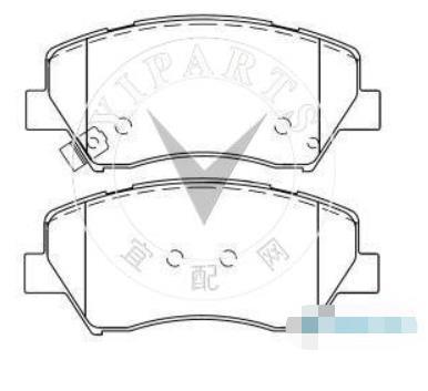 Ceramic High Quality Auto Brake Pads Forrenault (D1988) Auto Parts ISO9001