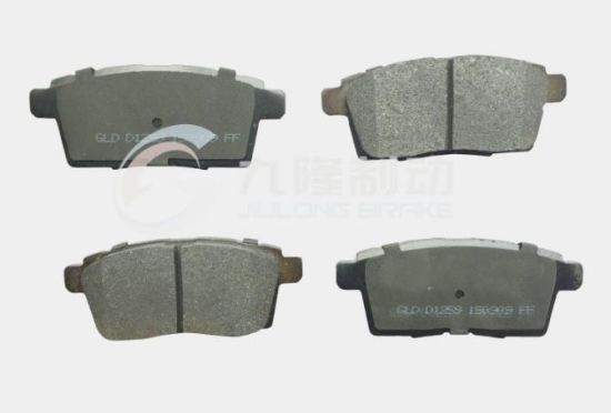 OEM Car Accessories Hot Selling Auto Brake Pads for Ford Edge Lincoln Mkx Mazda Cx-7 (D1259 /7T412200AA) Ceramic and Semi-Metal Material