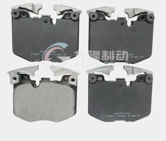 Hot Selling High Quality Ceramic Auto Brake Pads for BMW (D1867/34116872750) Front Axle Auto Parts