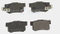 OEM Car Accessories Hot Selling Auto Brake Pads for Byd Great Wall Haval Honda (D1705 /43022-TR0-A00) Ceramic and Semi-Metal Material