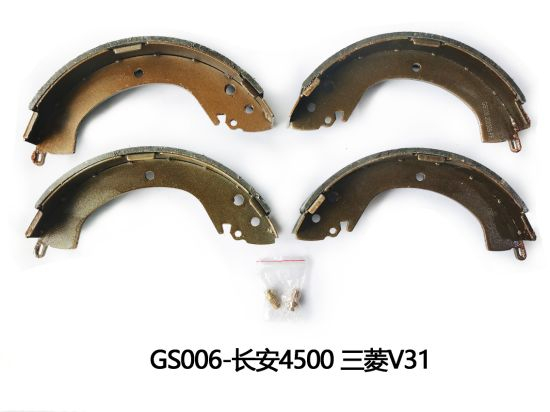 None-Dust Ceramic and Semi-Metal High Quality Auto Parts Brake Shoes for Mitsubishi V31