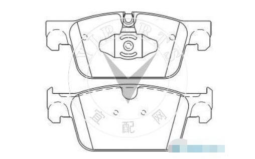 Hot Selling High Quality Ceramic Auto Brake Pads Forvolvo (D1924) Front Axle Auto Parts