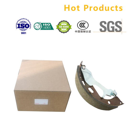 None-Dust Ceramic and Semi-Metal High Quality Auto Parts Brake Shoes for Harvard