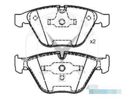 Long Life OEM High Quality Auto Brake Pads Forbmw BMW (BRILLIANCE) (D918) Ceramic and Semi-Metal Auto Parts