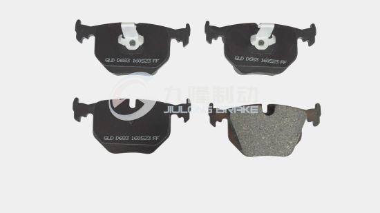 Popular Auto Parts Brake Pads for Man Apply to BMW Land Rover (D683/34 21 6 761 250) High Quality Ceramic ISO9001