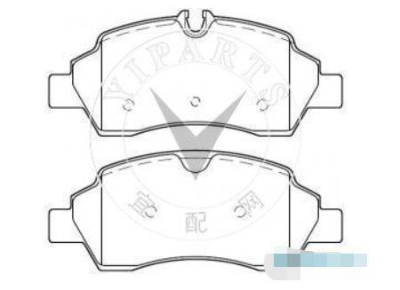 Long Life OEM High Quality Auto Brake Pads for Ford (D1775) Ceramic and Semi-Metal Auto Parts