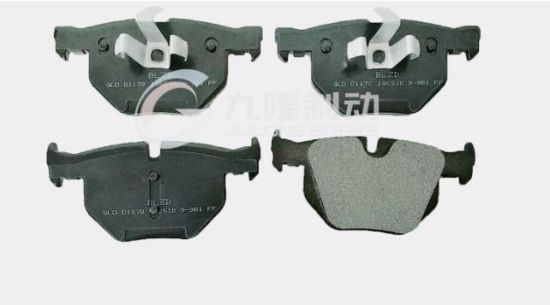 Hot Selling High Quality Ceramic Auto Brake Pads for BMW 3 X1 (D1170/34116767105) Rear Axle Auto Parts