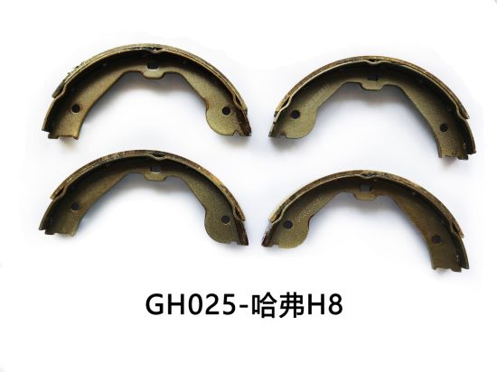 None-Dust Ceramic and Semi-Metal High Quality Auto Parts Brake Shoes for Harvard